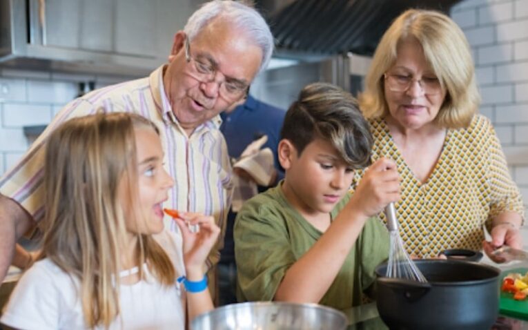 Cooking With Grandparents