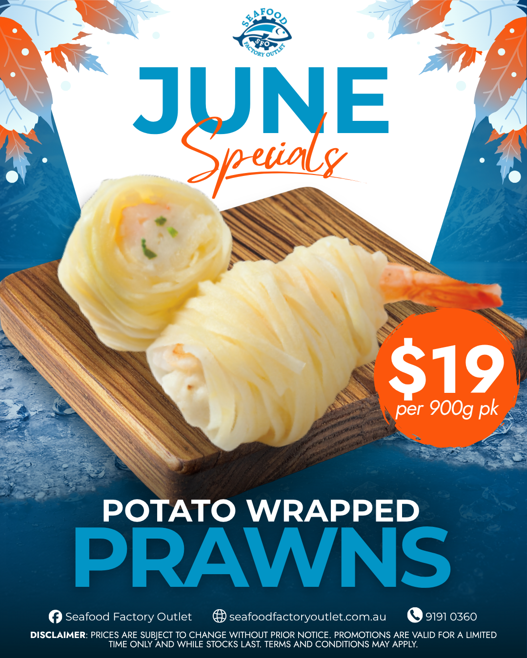 Potato Wrapped Prawns - Image 2