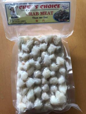 a bag of frozen shrimp