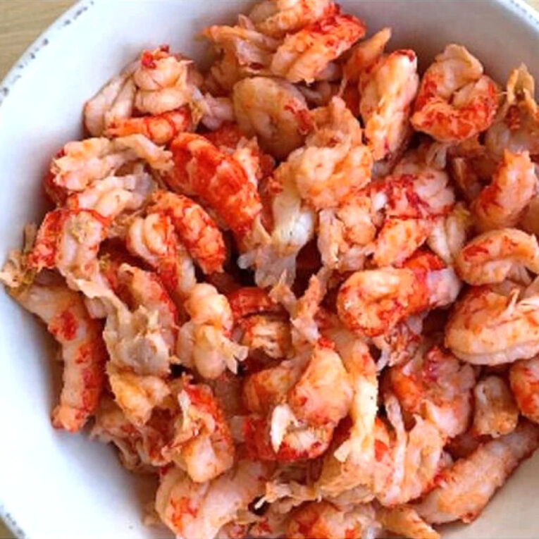 Crawfish tail meat