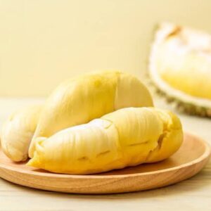a plate of yellow fruit