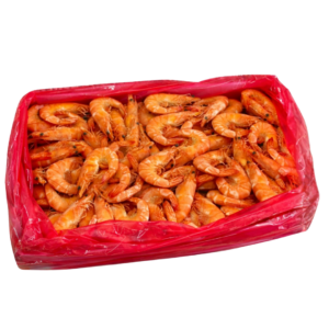 Whole Cooked Black Tiger Prawns