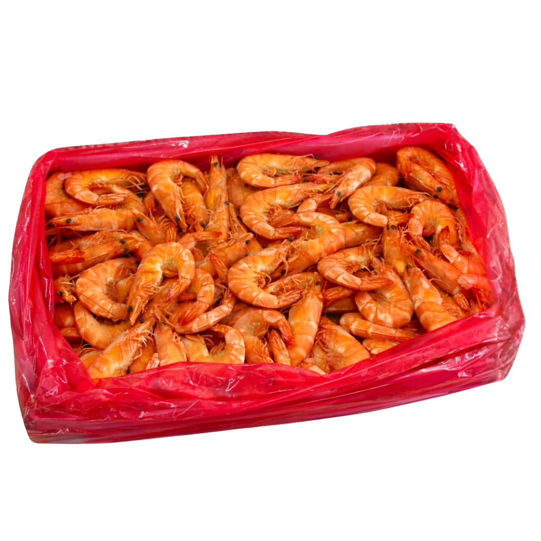 Whole Cooked Black Tiger Prawns