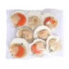 Scallop with Roe On