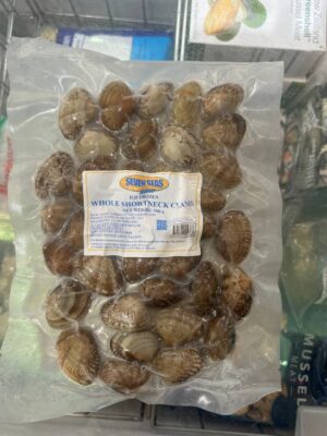 Whole Short Neck (Brown) Clams
